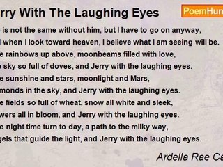Ardella Rae Campbell - Jerry With The Laughing Eyes