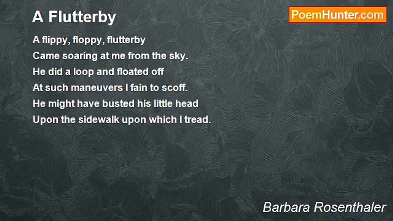 Barbara Rosenthaler - A Flutterby