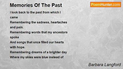 Barbara Langford - Memories Of The Past