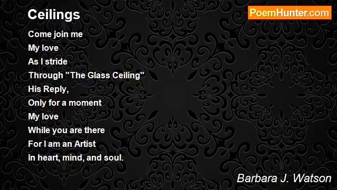 Barbara J. Watson - Ceilings