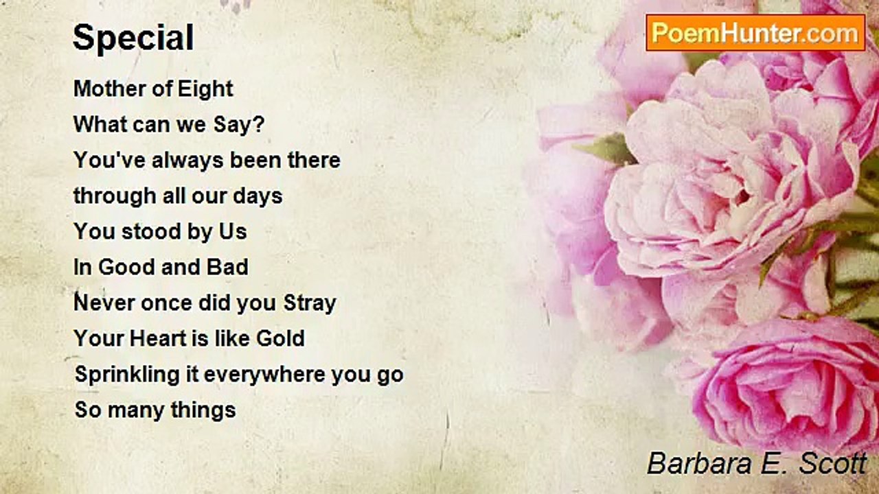 Barbara E. Scott - Special