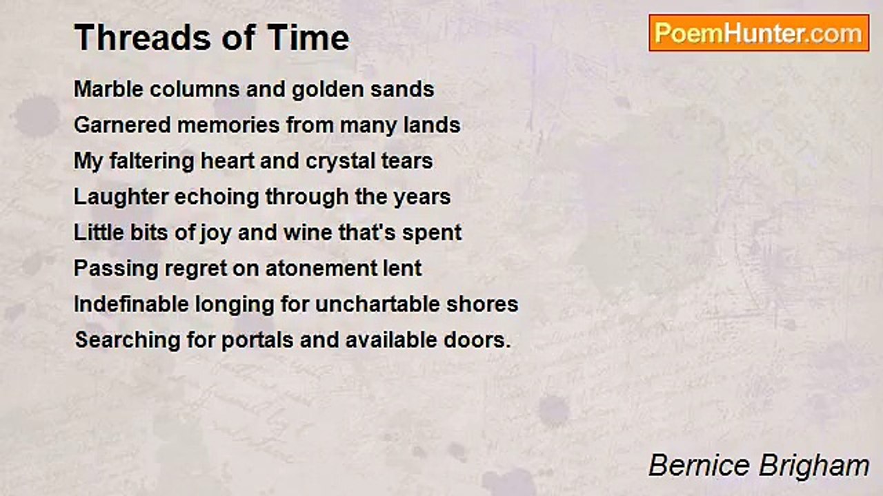 Bernice Brigham - Threads of Time