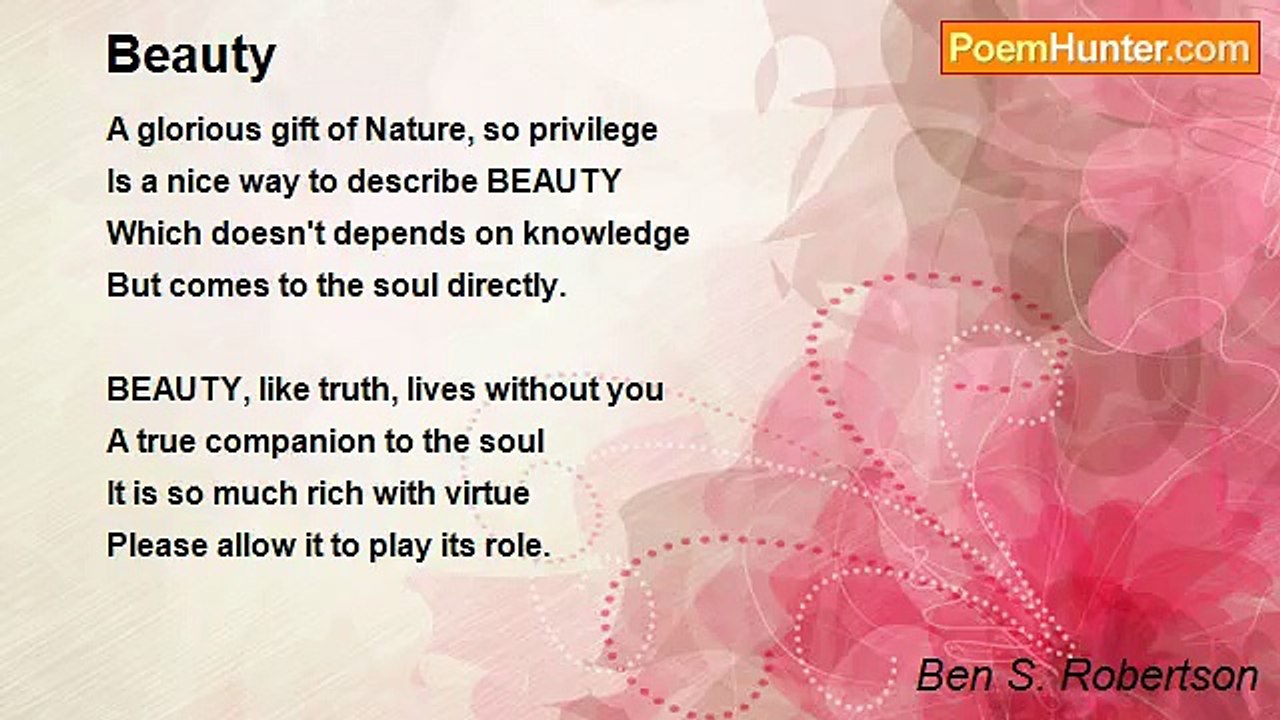 Ben S. Robertson - Beauty