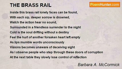 Barbara A. McCormick - THE BRASS RAIL