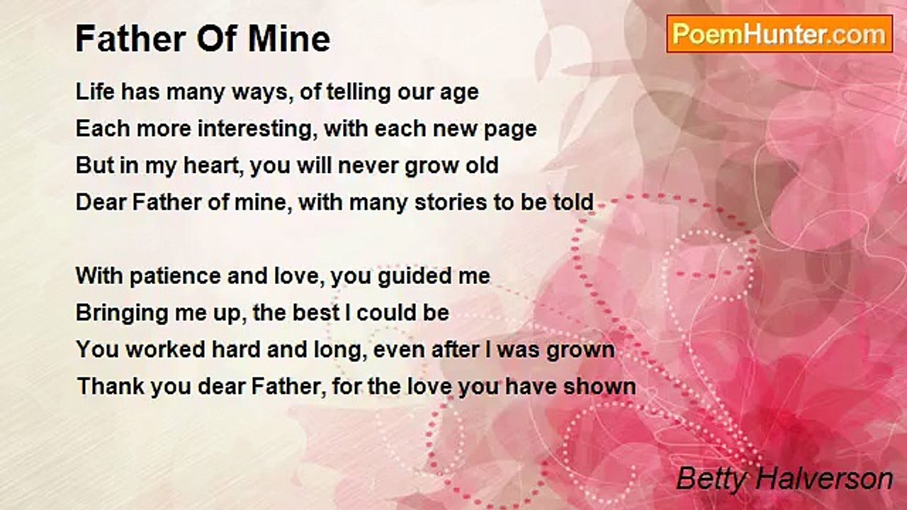 Betty Halverson - Father Of Mine