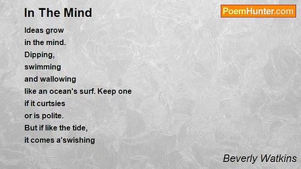 Beverly Watkins - In The Mind