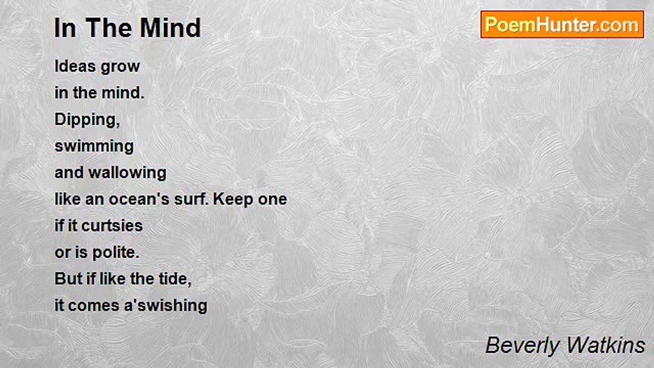 Beverly Watkins - In The Mind