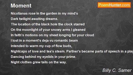 Billy C. Samer - Moment
