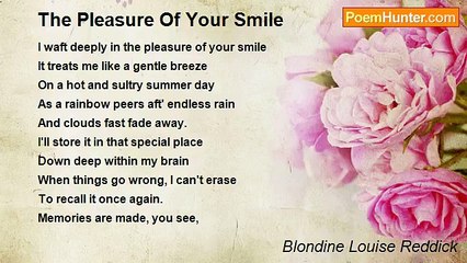 Blondine Louise Reddick - The Pleasure Of Your Smile