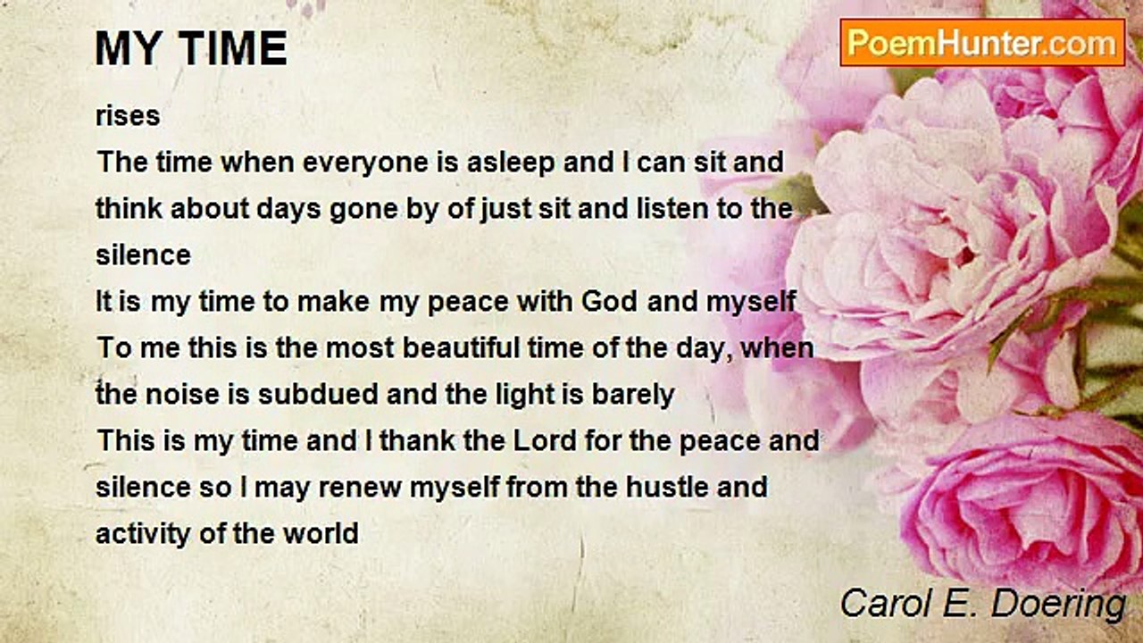 Carol E. Doering - MY TIME