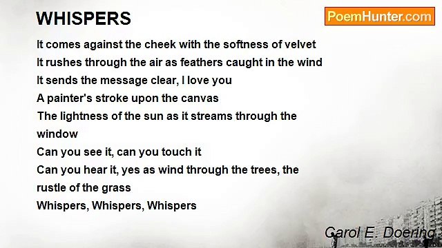 Carol E. Doering - WHISPERS