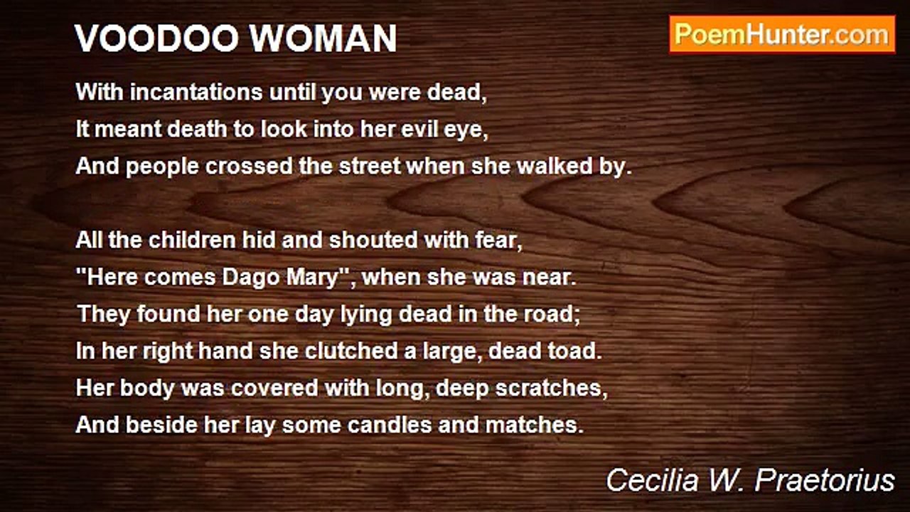 Cecilia W. Praetorius - VOODOO WOMAN
