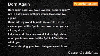 Cassandra Mitchum - Born Again