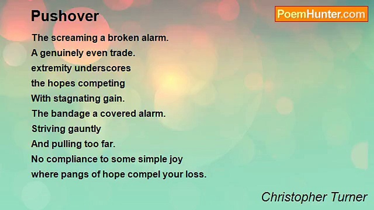 Christopher Turner - Pushover