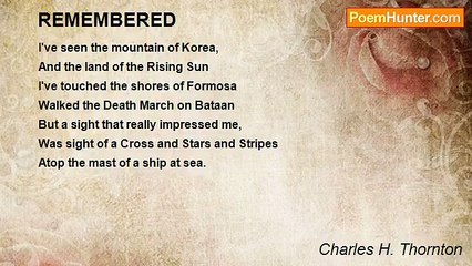 Charles H. Thornton - REMEMBERED