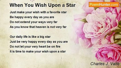 Charles J. Vallo - When You Wish Upon a Star