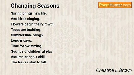 Christine L.Brown - Changing Seasons