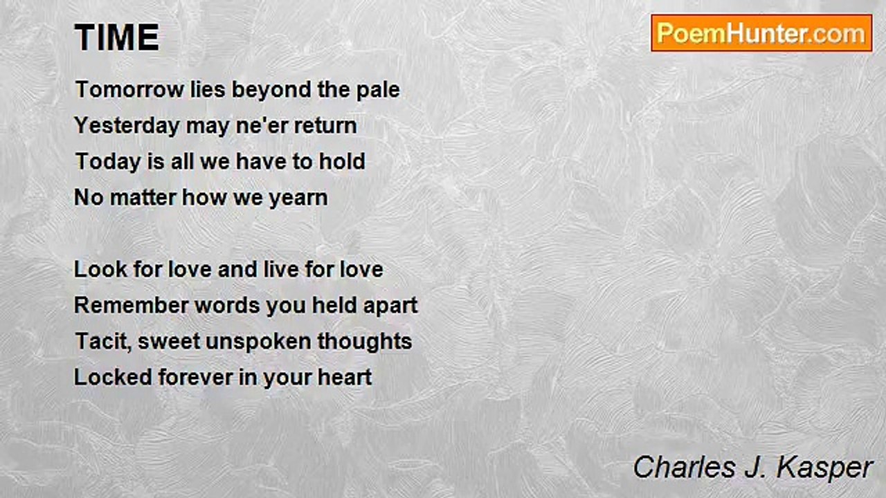 Charles J. Kasper - TIME