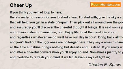 Charles E. Sprow - Cheer Up