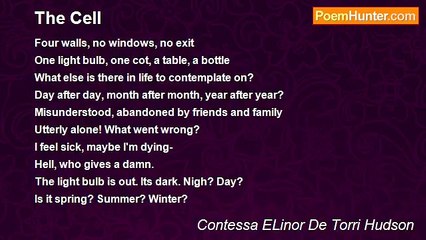 Contessa ELinor De Torri Hudson - The Cell