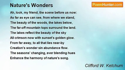 Clifford W. Ketchum - Nature's Wonders