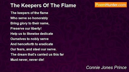 Connie Jones Prince - The Keepers Of The Flame