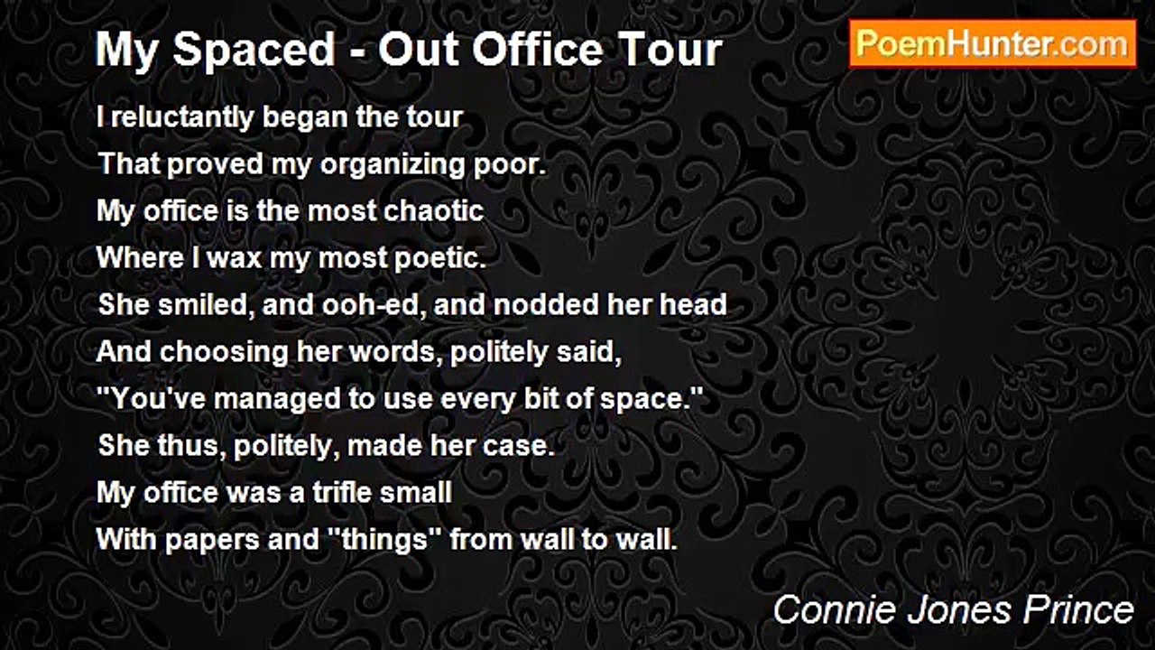 Connie Jones Prince - My Spaced - Out Office Tour