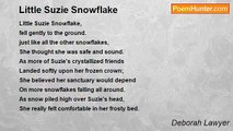 Deborah Lawyer - Little Suzie Snowflake