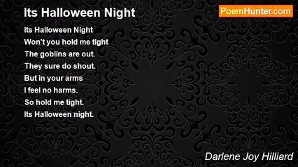 Darlene Joy Hilliard - Its Halloween Night