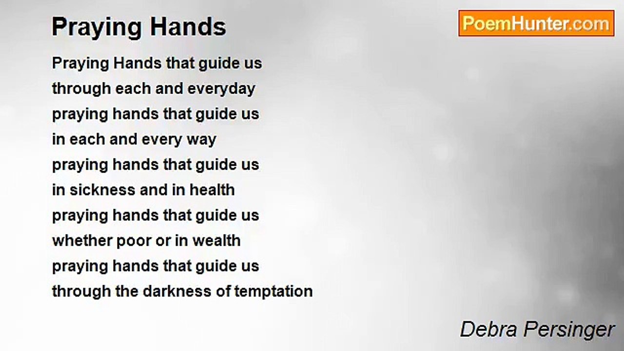 Debra Persinger - Praying Hands