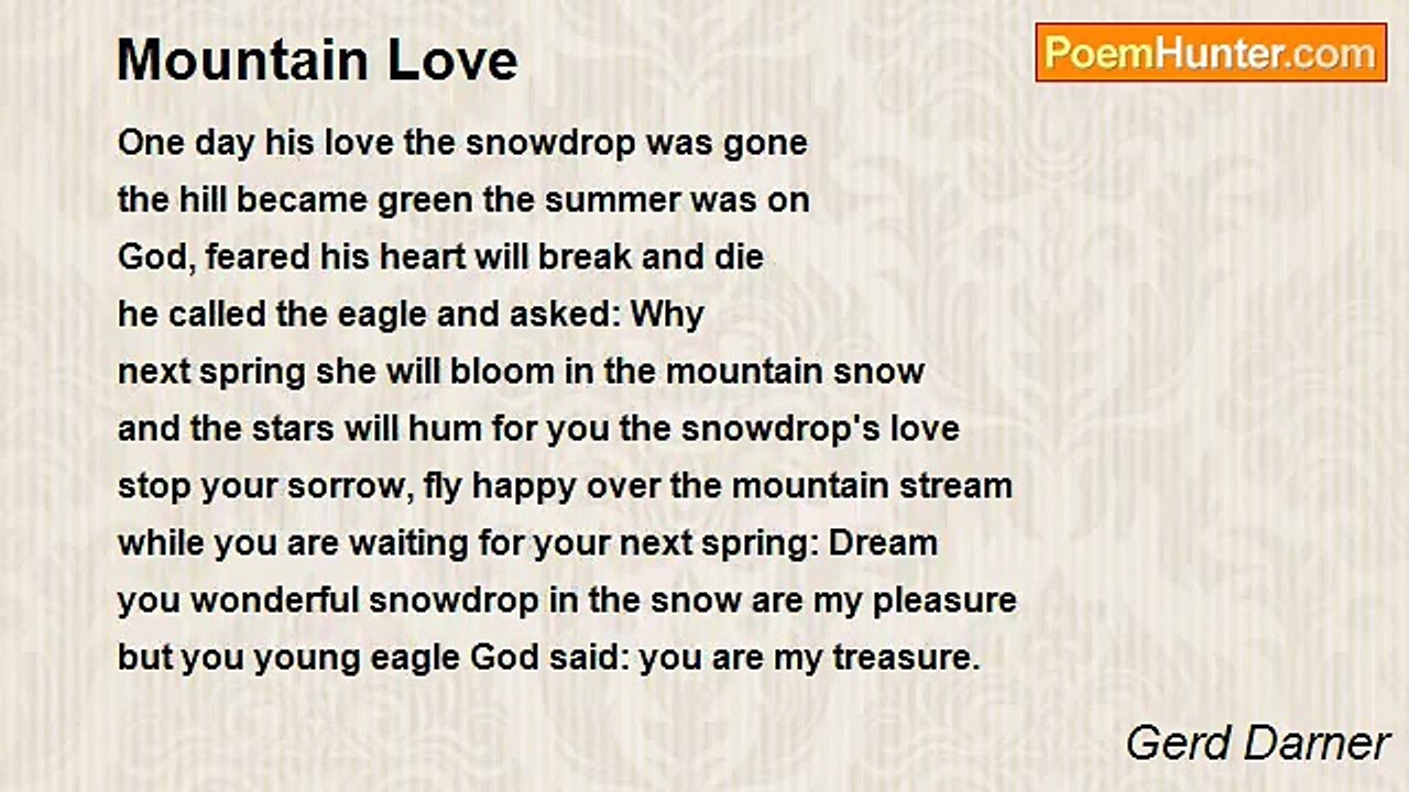 Gerd Darner - Mountain Love