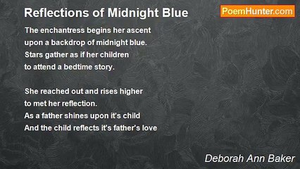 Deborah Ann Baker - Reflections of Midnight Blue