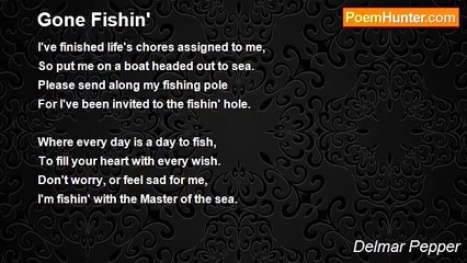 Delmar Pepper - Gone Fishin'