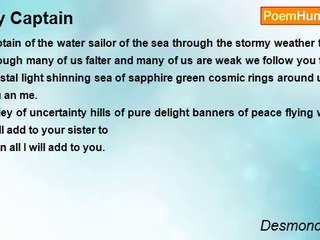 Desmond Tagoe - My Captain