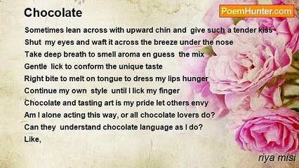 Riya Misi's Delightful Chocolate Treasure 🍫