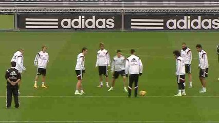 Jesé vuelve de forma progresiva; Coentrao trabaja con el grupo
