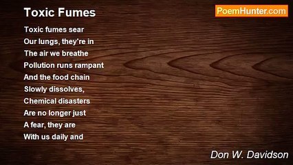 Don W. Davidson - Toxic Fumes