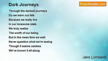 Jake Lombardi - Dark Journeys