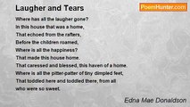 Edna Mae Donaldson - Laugher and Tears
