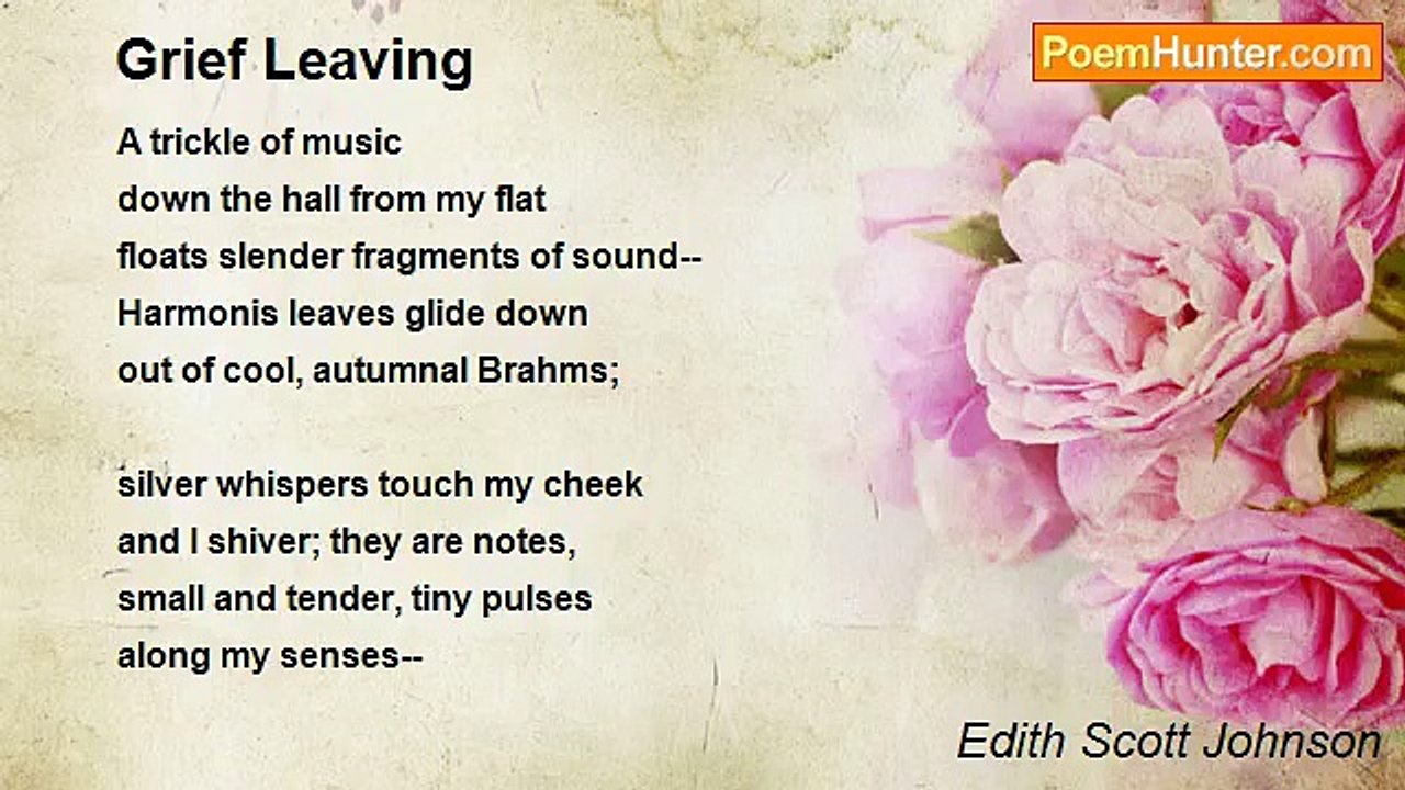 Edith Scott Johnson - Grief Leaving