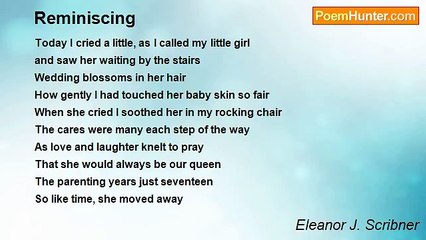 Eleanor J. Scribner - Reminiscing