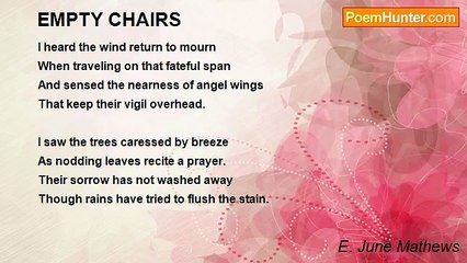 E. June Mathews - EMPTY CHAIRS