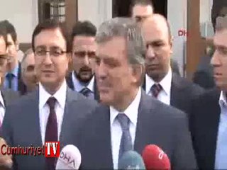 Gül'ü sinirlendiren 'Kaç - Ak Saray' sorusu