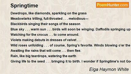 Elga Haymon White - Springtime