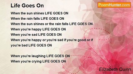 Elizabeth Quinn - Life Goes On