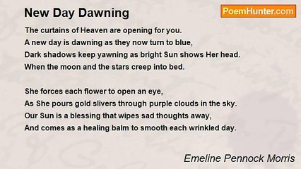 Emeline Pennock Morris - New Day Dawning