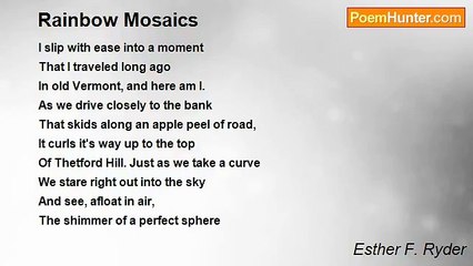 Esther F. Ryder - Rainbow Mosaics