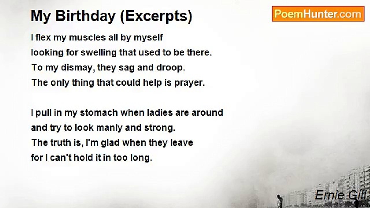 Ernie Gill - My Birthday (Excerpts)