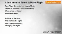 Evelyn Hilpp Heslin - Click here to listen toPure Flight