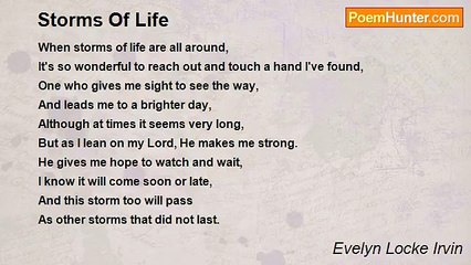Evelyn Locke Irvin - Storms Of Life
